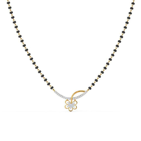 Women's Flower Pendant Mangalsutra