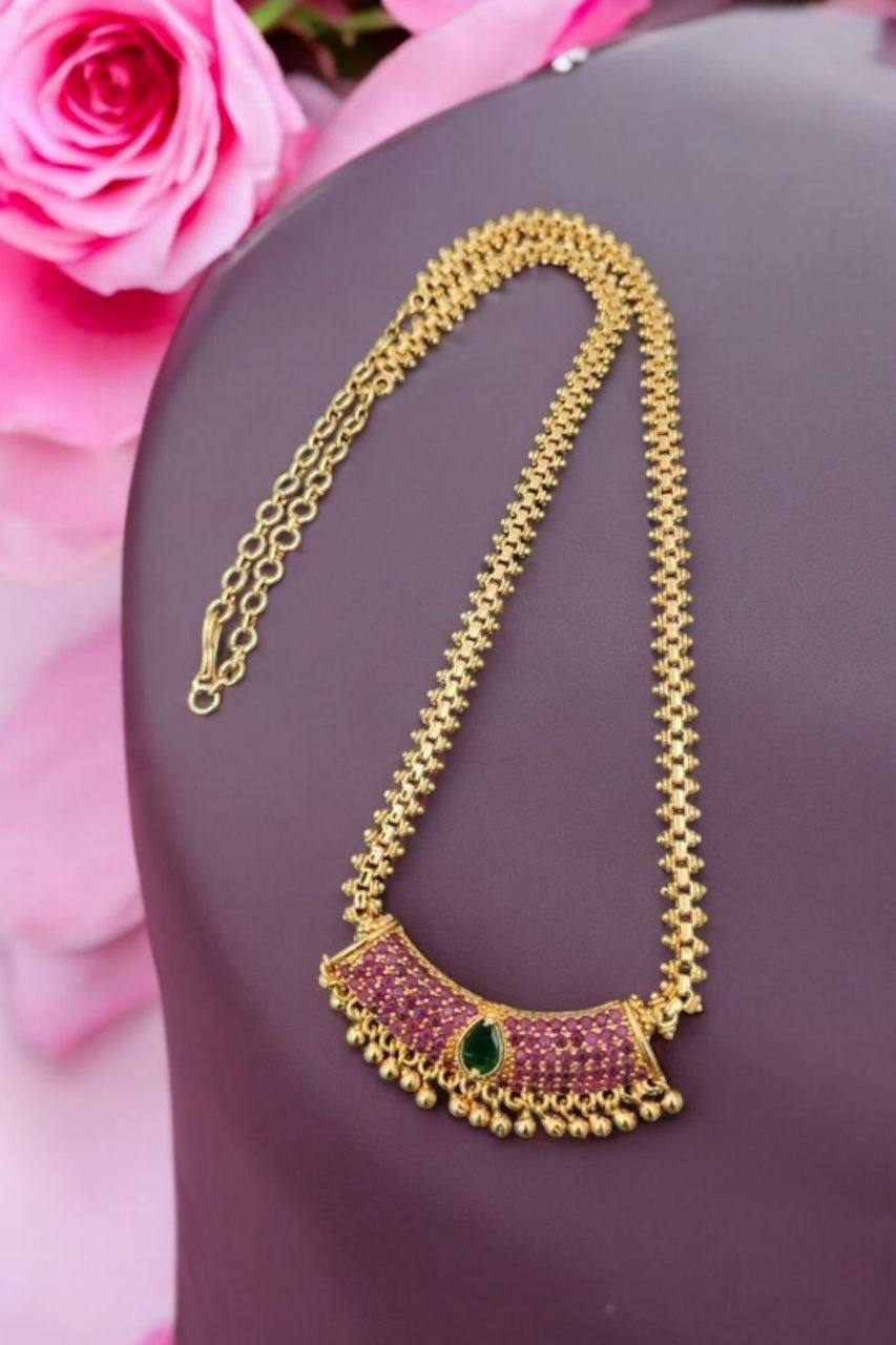 Latest South Style Necklace For Women's