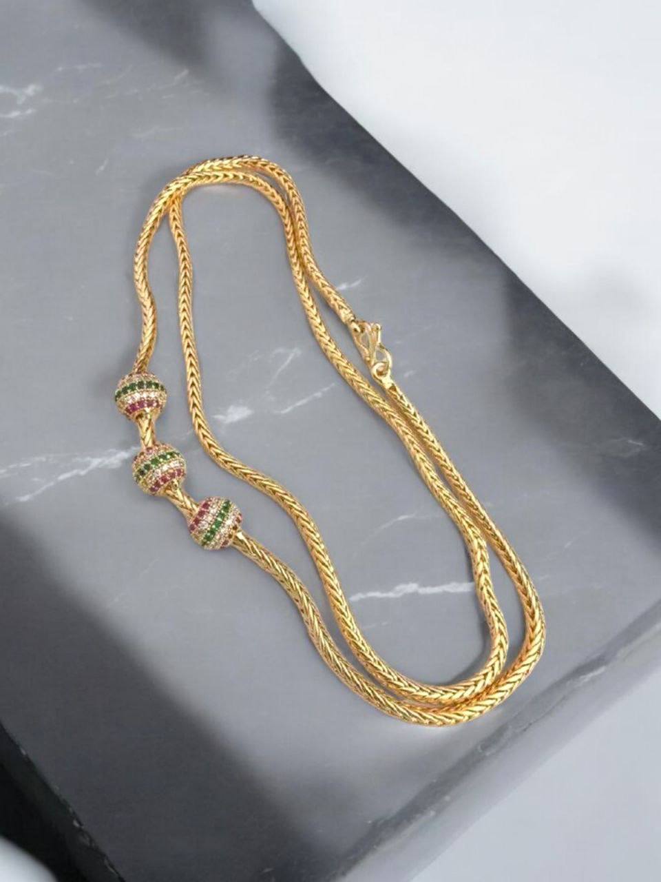 Long Gold Chain For Women's