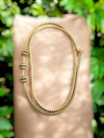 Long Gold Chain For Women's