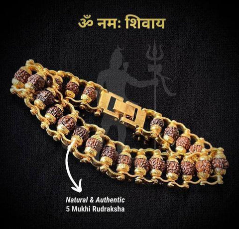 Hand Rudraksh Braclet For Men's