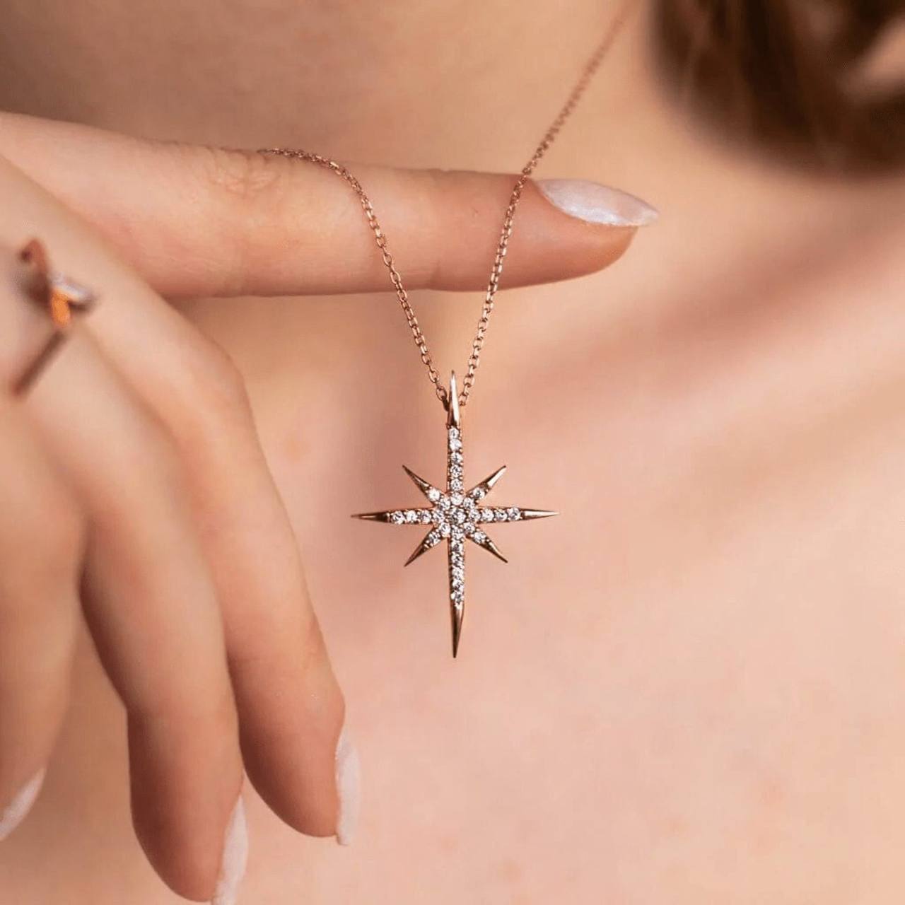 Women's Northen Star Necklace Pendant