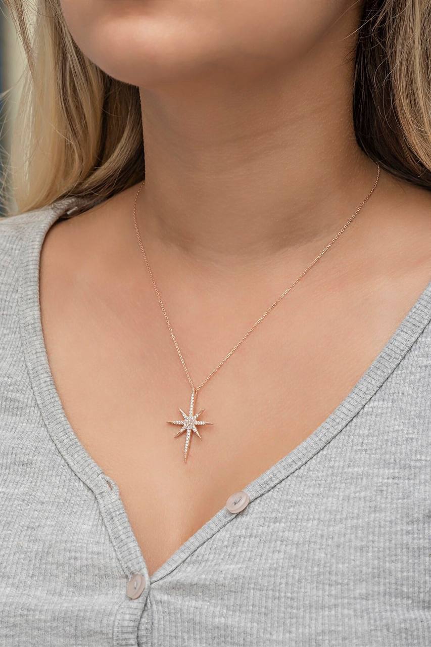 Women's Northen Star Necklace Pendant