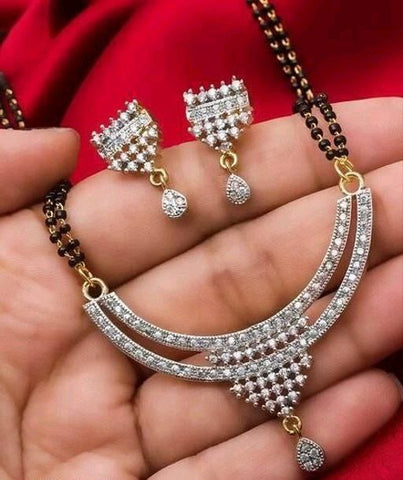 Diamond Mangalsutra For Women's