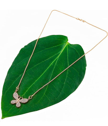 Women's Butterfly Pendant Chain